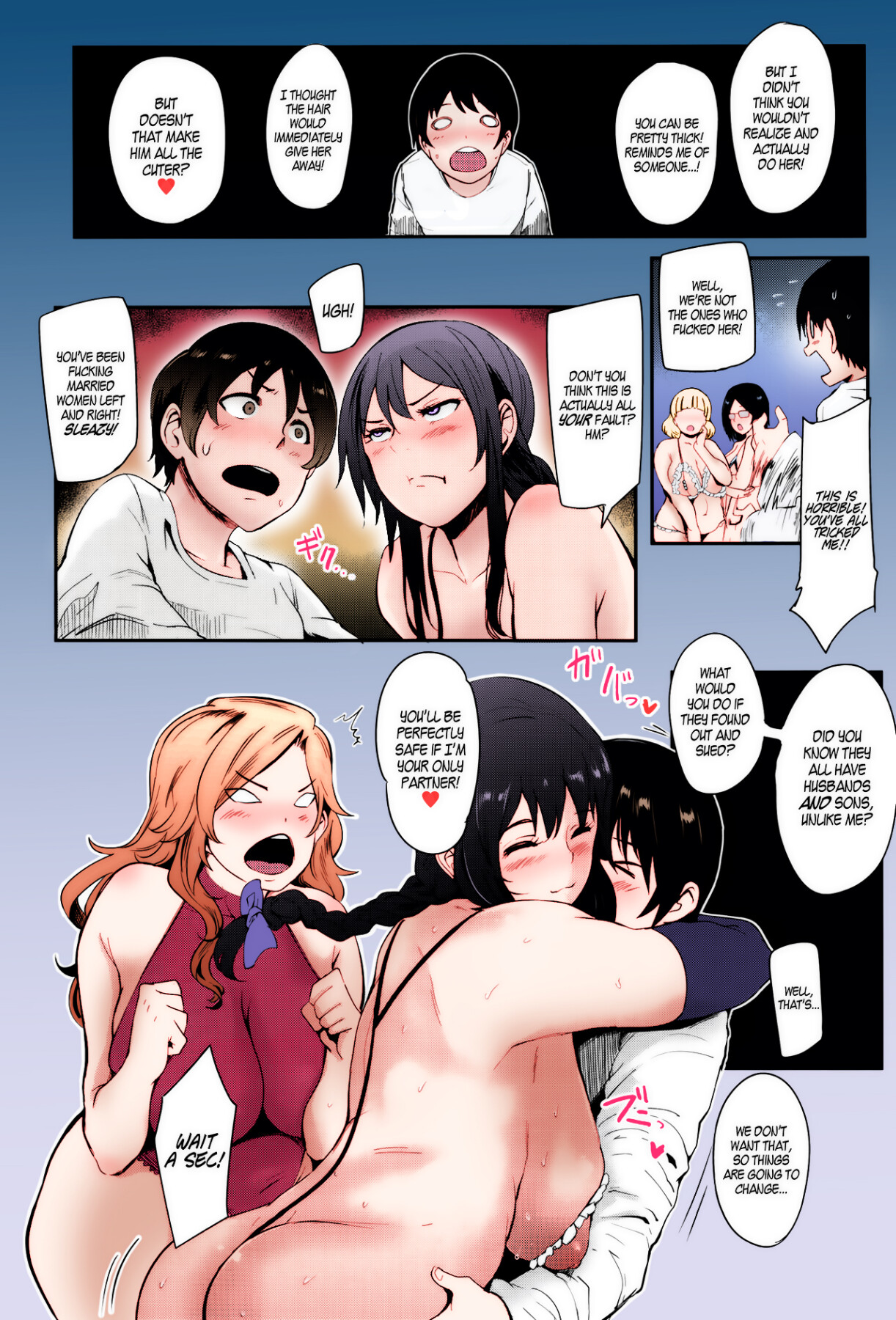 Hentai Manga Comic-Cooking Fucka (Color)-Read-113